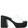 Scandal Slip On Block Heel Sandals