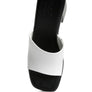 Scandal Slip On Block Heel Sandals
