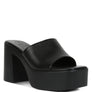 Scandal Slip On Block Heel Sandals