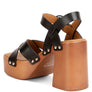 Cristina Cross Strap Embellished Heels