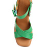 Cristina Cross Strap Embellished Heels