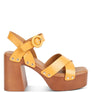 Cristina Cross Strap Embellished Heels