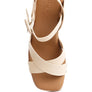 Cristina Cross Strap Embellished Heels