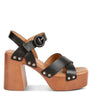 Cristina Cross Strap Embellished Heels