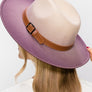 WIDE BRIM DANDY FEDORA TIE DYE PANAMA HAT