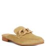 Krizia Chunky Chain Suede Slip On Loafers