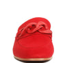 Krizia Chunky Chain Suede Slip On Loafers