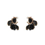 ACRYLIC PETALS STUD EARRINGS