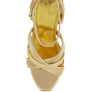Splendid Cross Strap High Heeled Sandals