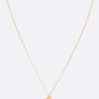 CZ Pineapple Pearl Pendant Necklace