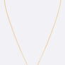 CZ Butterfly Pendant Necklace