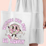 WEEKENDS WERE MADE FOR GROOVIN POLYESTER TOTE BAG