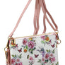 Leopard Cow Flower Crossbody Bag Clutch Wristlet