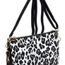 Leopard Cow Flower Crossbody Bag Clutch Wristlet