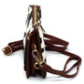 Leopard Cow Flower Crossbody Bag Clutch Wristlet
