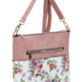 Leopard Cow Flower Pocket Crossbody Bag