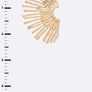 Metal Iconic Textured Earrings