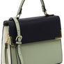Colorblock Top Handle Satchel