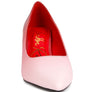 Harlow Metallic Accent Block Heel Pumps