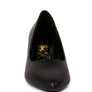 Casey Metallic Detail Block Heel Pumps
