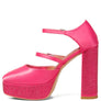 Shiver Rhinestones Embellished Platform Sandals