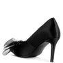 Odette Diamante Embellished Bow Stiletto Pumps