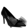 Odette Diamante Embellished Bow Stiletto Pumps
