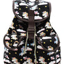 Unicorn Printed Canvas Backpack