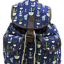 Cactus Printed Canvas Backpack