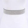 Plus Size Rhinestone Snap Fashion Belt