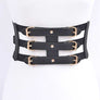 Cutout Elastic Corset Belt