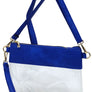 Fashion See Thru Transparent Clutch Crossbody Bag