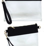 Fashion See Thru Transparent Clutch Crossbody Bag