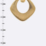 Texture Iconic Clip On Earrings