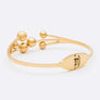 Stainless Steel Fashion Hinge Bangle