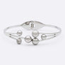 Stainless Steel Fashion Hinge Bangle