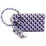 SL Monogram Cuff Handle Clutch Crossbody Bag