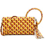 SL Monogram Cuff Handle Clutch Crossbody Bag