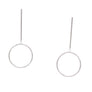 MINIMAL POST AND HOOP EARRINGS