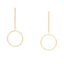 MINIMAL POST AND HOOP EARRINGS
