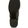 Zaila Leather Block Heel Oxfords