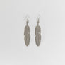 Lightweight Feather Dangle Earrings - Elegant Fit