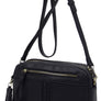 Fashion Whipstitch Tassel Crossbody Bag