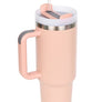 Diona J Insulated Stainless Steel Water Bottle with Handle and Straw Lid - 40 oz Reusable Tumbler for Hot and Cold Beverages