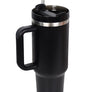 Diona J Insulated Stainless Steel Water Bottle with Handle and Straw Lid - 40 oz Reusable Tumbler for Hot and Cold Beverages