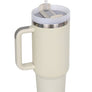 Diona J Insulated Stainless Steel Water Bottle with Handle and Straw Lid - 40 oz Reusable Tumbler for Hot and Cold Beverages