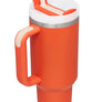 Diona J Insulated Stainless Steel Water Bottle with Handle and Straw Lid - 40 oz Reusable Tumbler for Hot and Cold Beverages
