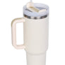 Diona J Insulated Stainless Steel Water Bottle with Handle and Straw Lid - 40 oz Reusable Tumbler for Hot and Cold Beverages