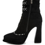 Punk Nomad Harness Detail Lace Up Boots