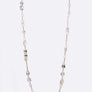 Crystal Cube Station Long Necklace